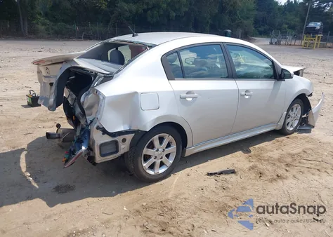 2012 Nissan Sentra 2.0 Sr из США, поврежденный, VIN 3N1AB6AP4CL629929